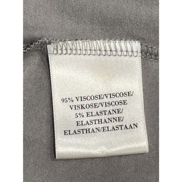 LK Bennett Size US6 Gray Black Leopard Print Long Sleeve Belted Dress READ - Picture 7 of 10